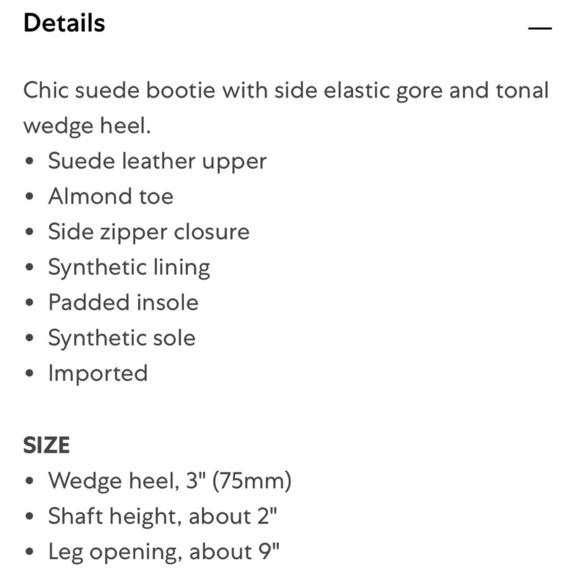 LUCKY BRAND Yimmie Suede Wedge Booties ❤️ - Picture 10 of 11